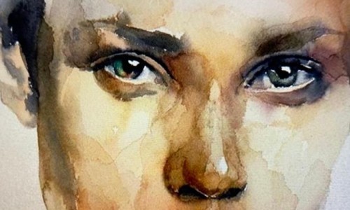 Le portrait d’après modèle vivant en dessin et aquarelle